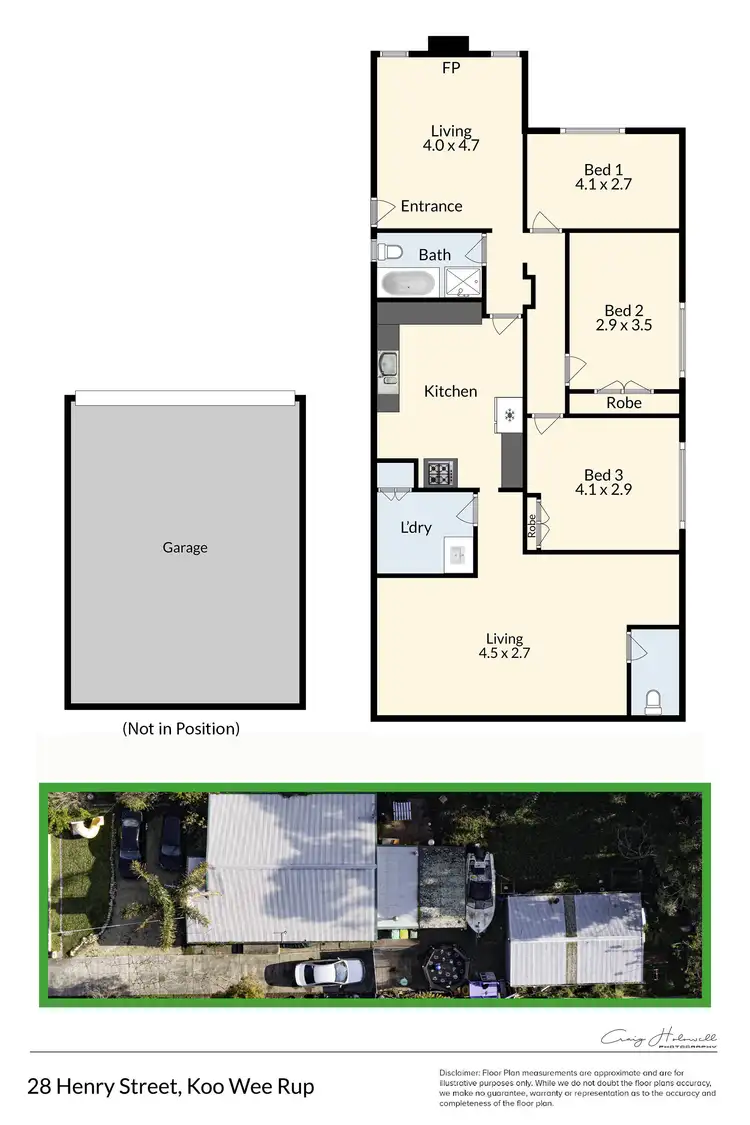 Floorplan of Homely house listing, 28 Henry Street, Koo Wee Rup VIC 3981