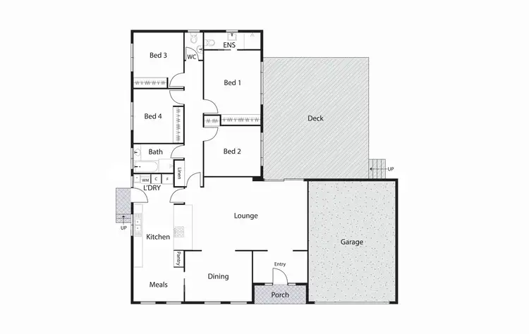 Floorplan of Homely house listing, 3 McAlpine Place, Farrer ACT 2607