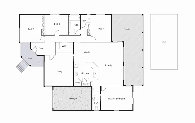 Floorplan of Homely house listing, 116 Theodore Street, Curtin ACT 2605