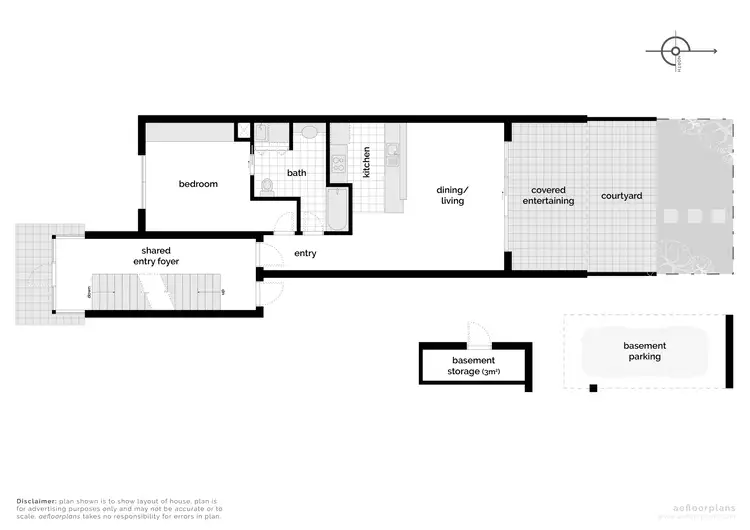Floorplan of Homely apartment listing, 37/15 Fox Place, Lyneham ACT 2602