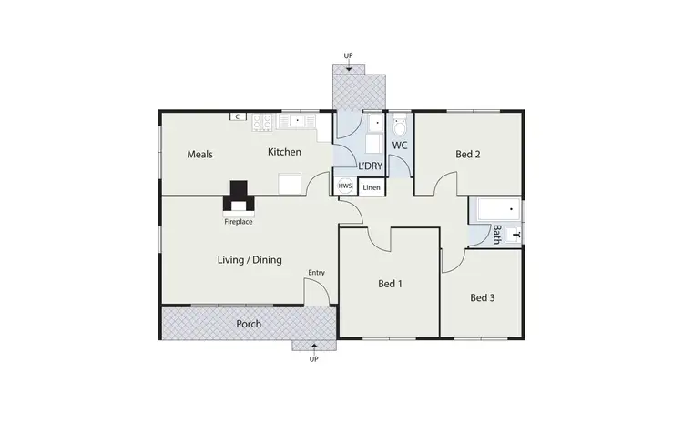 Floorplan of Homely house listing, 27 Hurley Street, Mawson ACT 2607