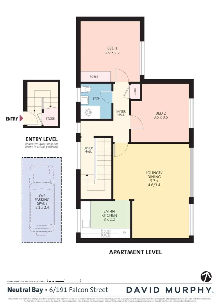 Floorplan of Homely apartment listing, 6/191 Falcon Street, Neutral Bay NSW 2089