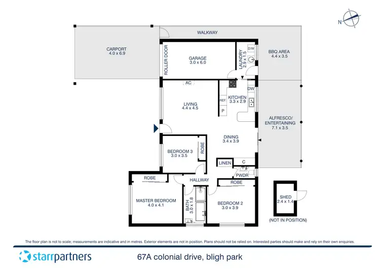 Floorplan of Homely house listing, 67A Colonial Drive, Bligh Park NSW 2756