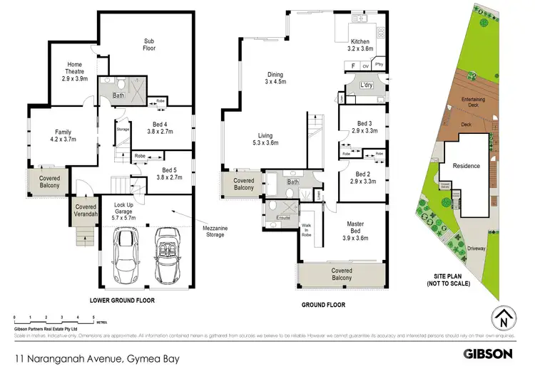 Floorplan of Homely house listing, 11 Naranganah Avenue, Gymea Bay NSW 2227