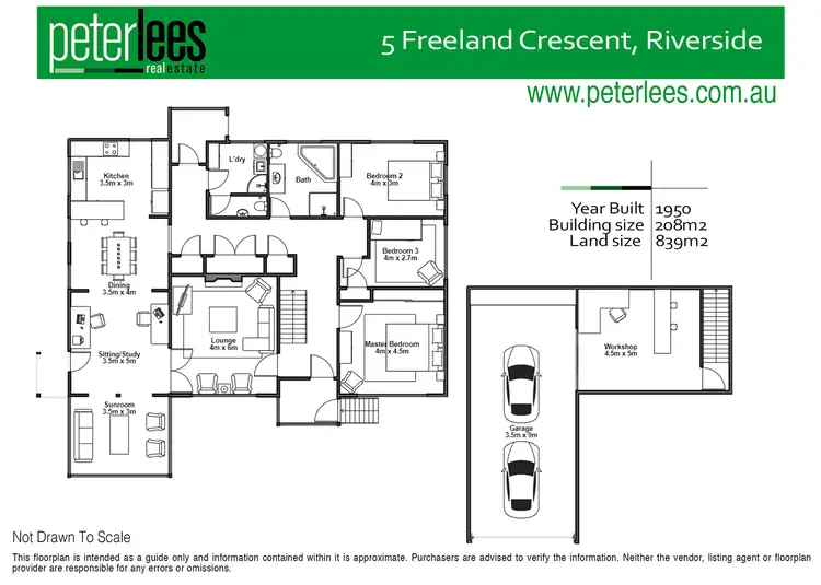 Floorplan of Homely house listing, 5 Freeland Crescent, Riverside TAS 7250
