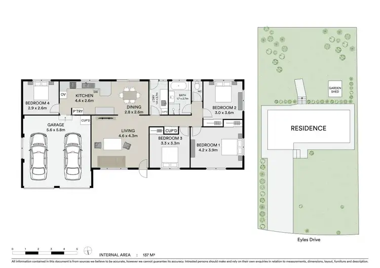 Floorplan of Homely house listing, 17 Eyles Drive, East Ballina NSW 2478