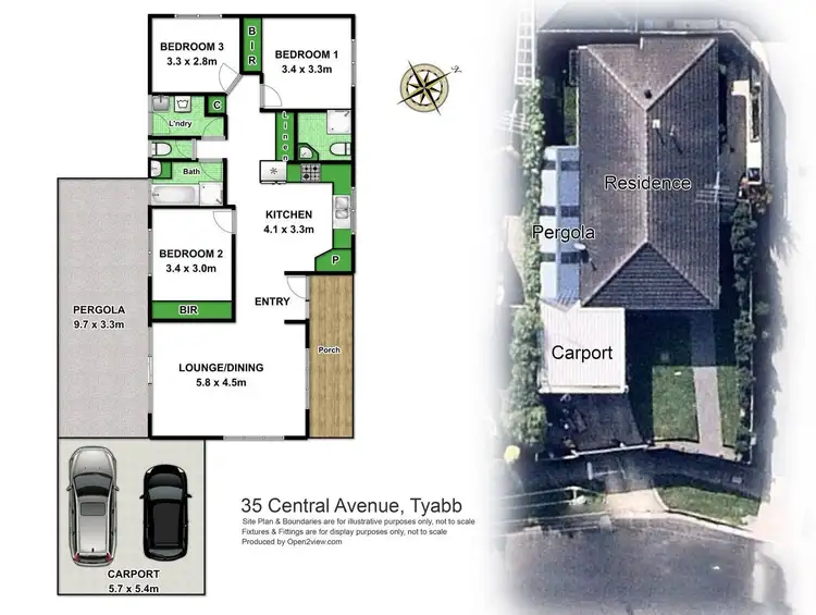 Floorplan of Homely house listing, 35 Central Avenue, Tyabb VIC 3913