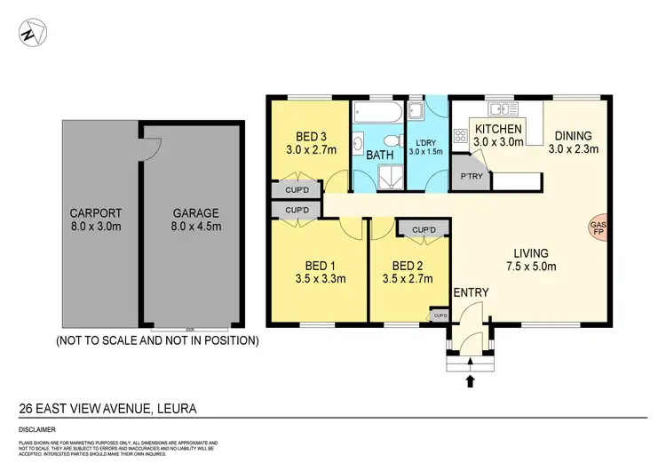 Floorplan of Homely house listing, 26 Eastview Avenue, Leura NSW 2780