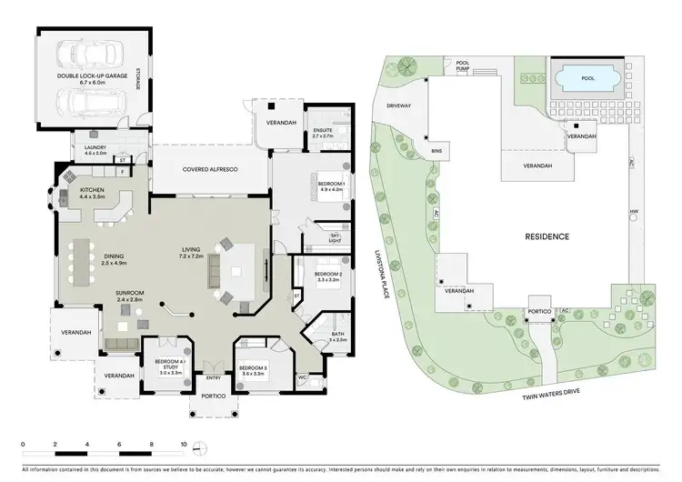 Floorplan of Homely house listing, 19 Twin Waters Drive, Twin Waters QLD 4564