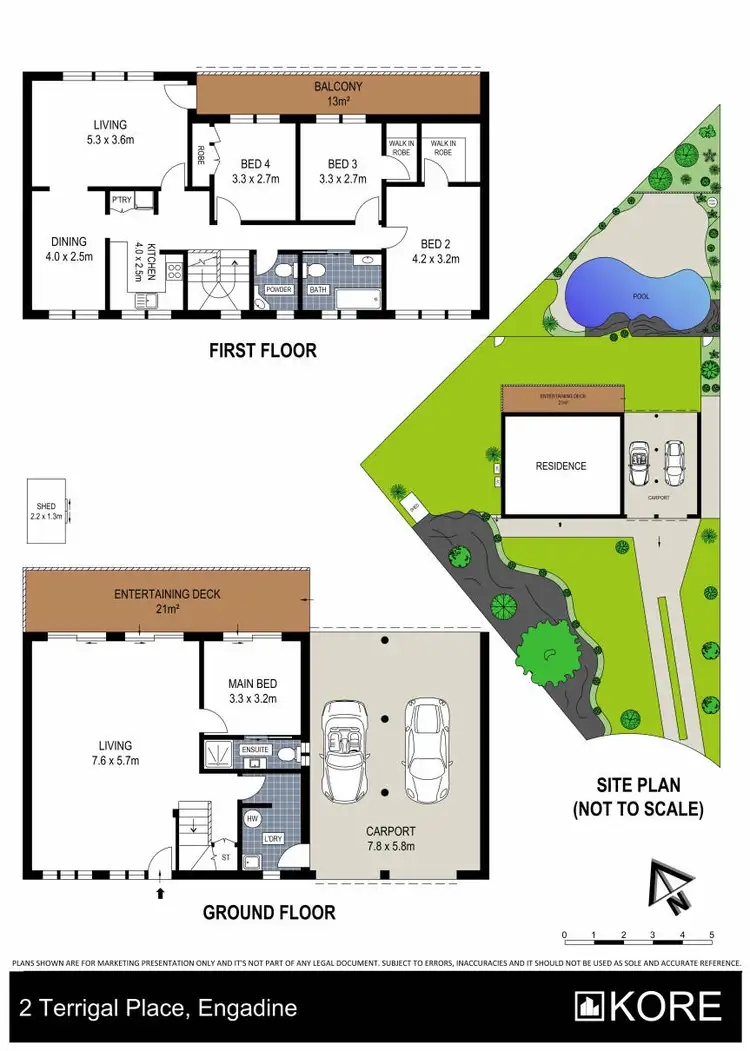 Floorplan of Homely house listing, 2 Terrigal Place, Engadine NSW 2233