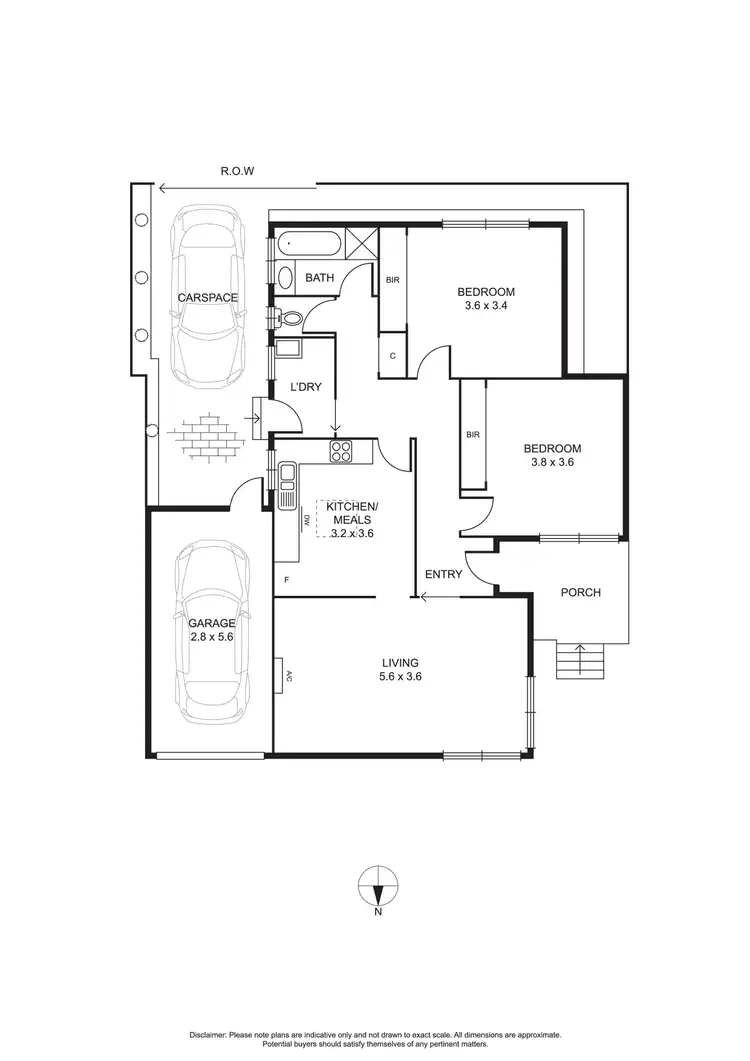 Floorplan of Homely unit listing, 3/2 Osborne Avenue, Glen Iris VIC 3146