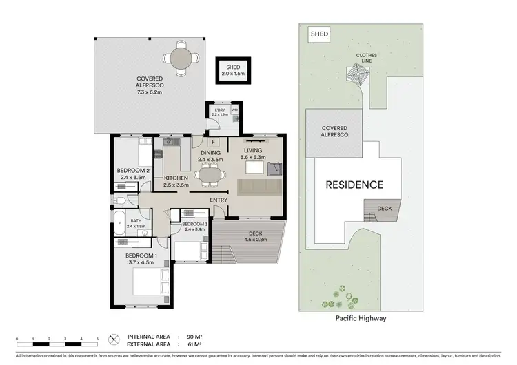 Floorplan of Homely house listing, 605 Pacific Highway, Wyoming NSW 2250