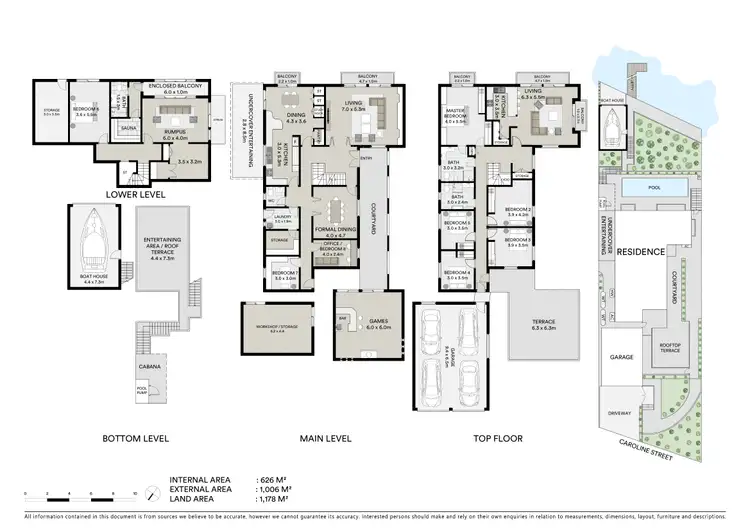 Floorplan of Homely house listing, 43 Caroline Street, East Gosford NSW 2250