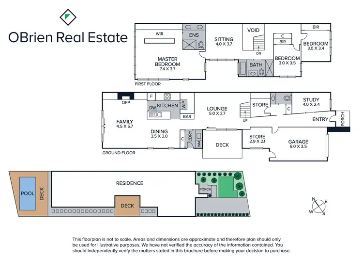 Floorplan of Homely townhouse listing, 33a Bethell Avenue, Parkdale VIC 3195