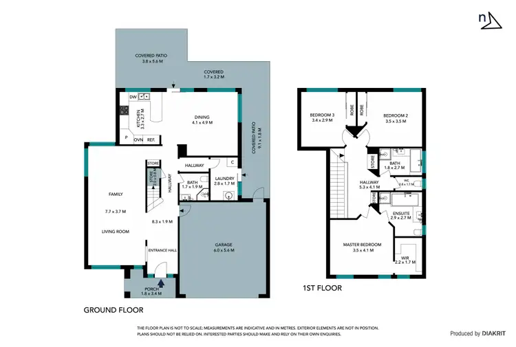 Floorplan of Homely townhouse listing, 24 Redbark Hill Circuit, South Morang VIC 3752