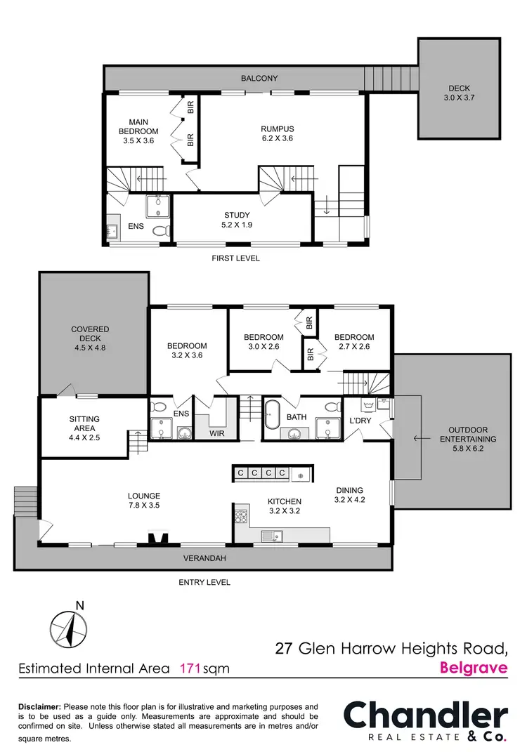 Floorplan of Homely house listing, 27 Glen Harrow Heights Road, Belgrave VIC 3160