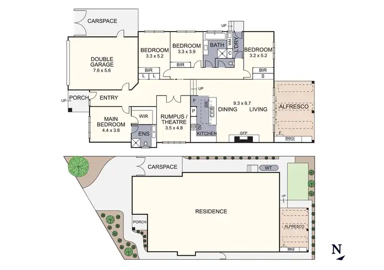 Floorplan of Homely house listing, 9 Midhurst Road, Croydon VIC 3136