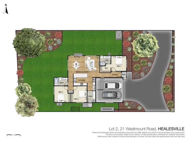 Floorplan of Homely house listing, 1 Mason Close, Healesville VIC 3777