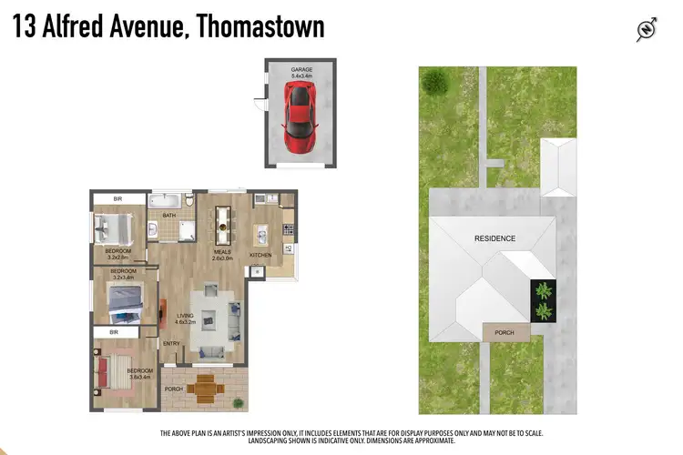 Floorplan of Homely house listing, 13 Alfred Avenue, Thomastown VIC 3074