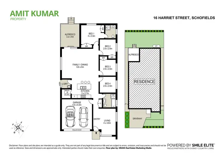 Floorplan of Homely house listing, 16 Harriet Street, Schofields NSW 2762