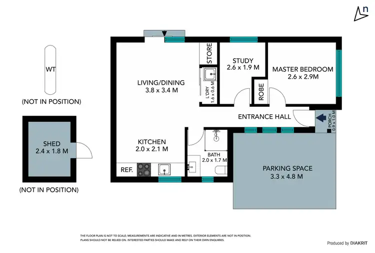 Floorplan of Homely unit listing, 4/167 The Boulevard, Thomastown VIC 3074