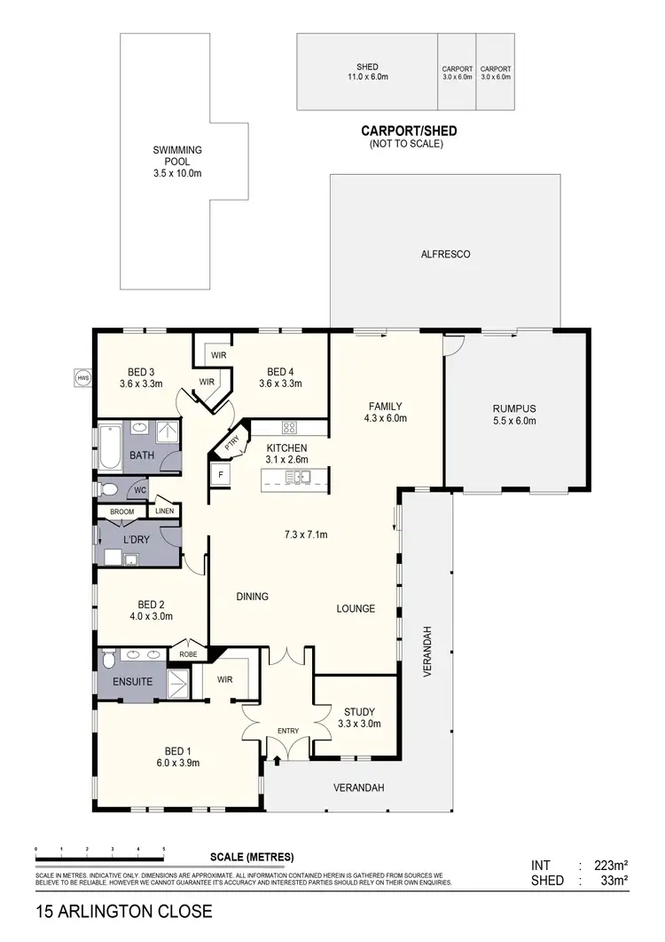Floorplan of Homely house listing, 15 Arlington Court, Maiden Gully VIC 3551