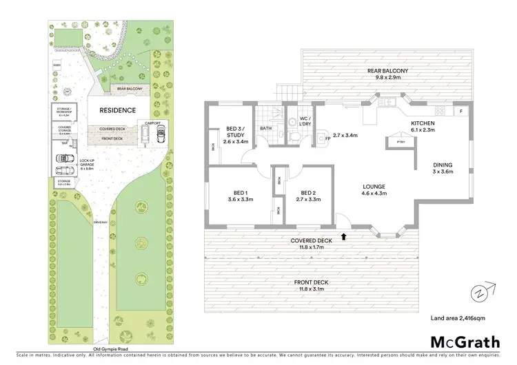 Floorplan of Homely house listing, 2683 Old Gympie Road, Beerwah QLD 4519