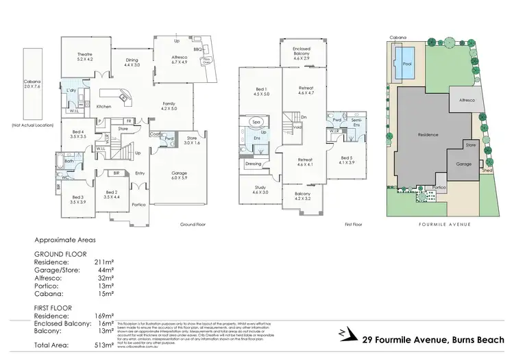 Floorplan of Homely house listing, 29 Fourmile Avenue, Burns Beach WA 6028