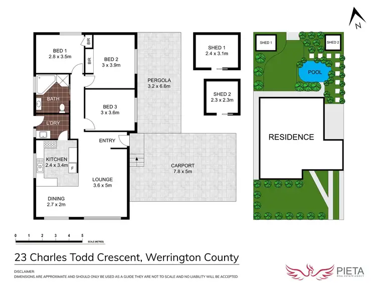 Floorplan of Homely house listing, 23 Charles Todd Crescent, Werrington County NSW 2747