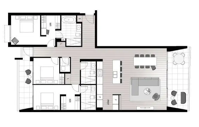 Floorplan of Homely apartment listing, 37/7 State Circle, Forrest ACT 2603