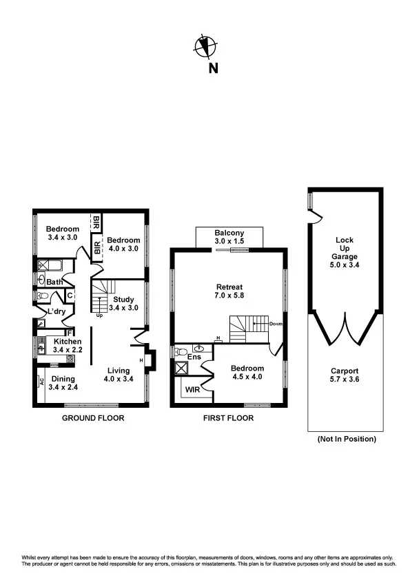 Floorplan of Homely house listing, 11 Linnet Street, Altona VIC 3018