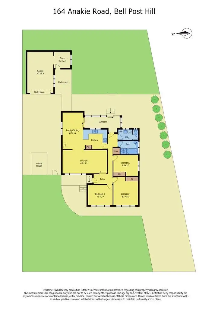 Floorplan of Homely house listing, 164 Anakie Road, Bell Park VIC 3215