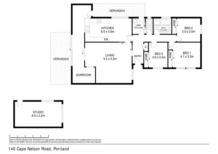 Floorplan of Homely house listing, 140 Cape Nelson Road, Portland VIC 3305
