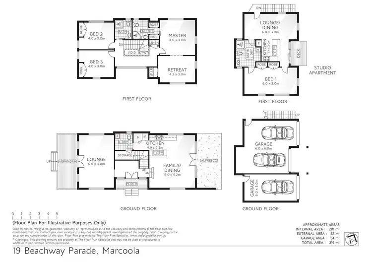 Floorplan of Homely house listing, 19 Beachway Parade, Marcoola QLD 4564
