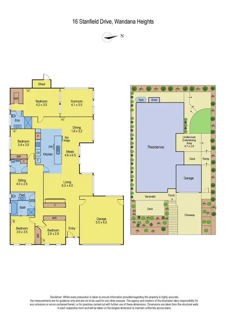 Floorplan of Homely house listing, 16 Stanfield Drive, Wandana Heights VIC 3216