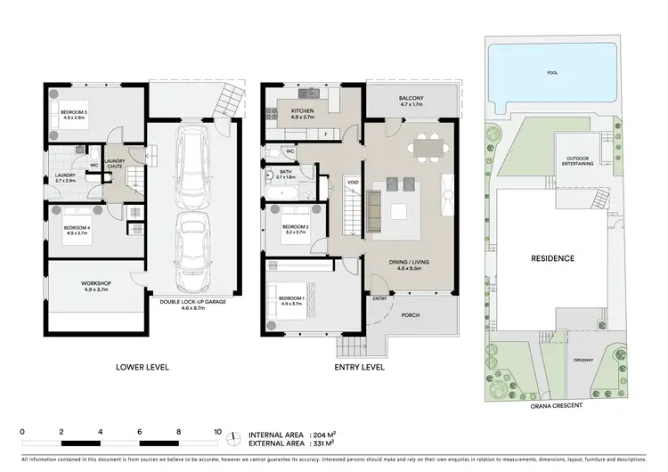 Floorplan of Homely house listing, 17 Orana Crescent, Blakehurst NSW 2221