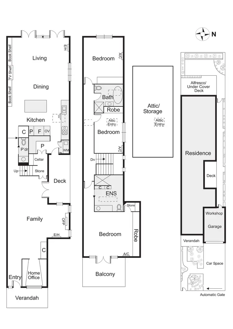 Floorplan of Homely house listing, 2/10 Broadway, Elwood VIC 3184
