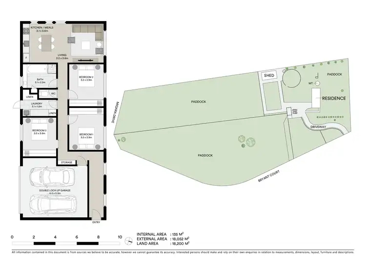 Floorplan of Homely house listing, 21 Bryant Court, Ballan VIC 3342