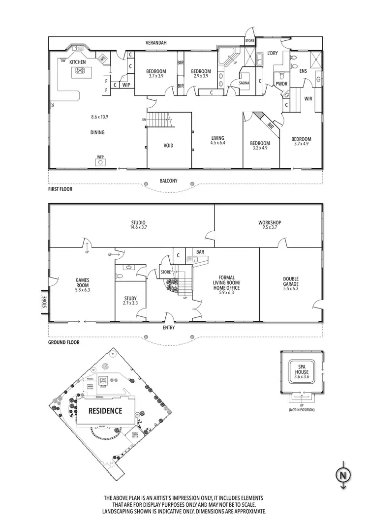 Floorplan of Homely house listing, 26 Ely Street, Eltham VIC 3095