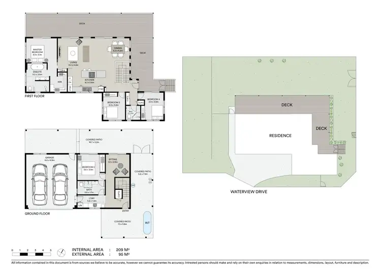 Floorplan of Homely house listing, 21 Waterview Drive, Lammermoor QLD 4703