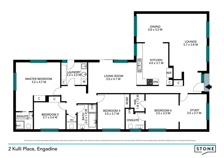 Floorplan of Homely house listing, 2 Kulli Place, Engadine NSW 2233