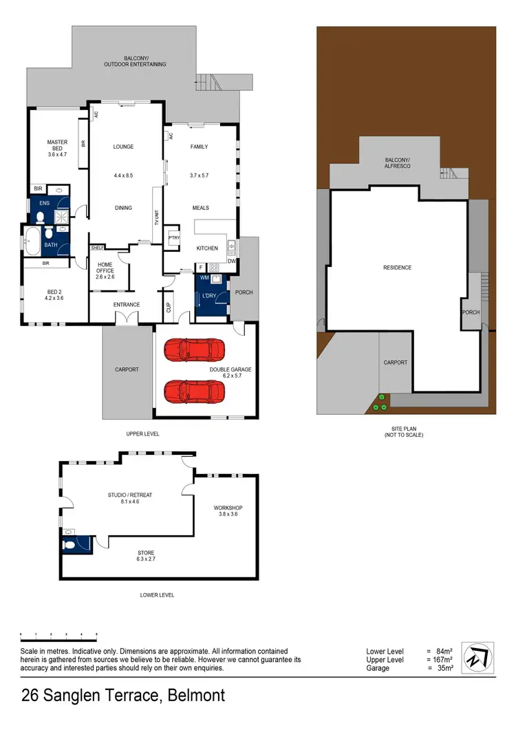 Floorplan of Homely house listing, 26 Sanglen Terrace, Belmont VIC 3216