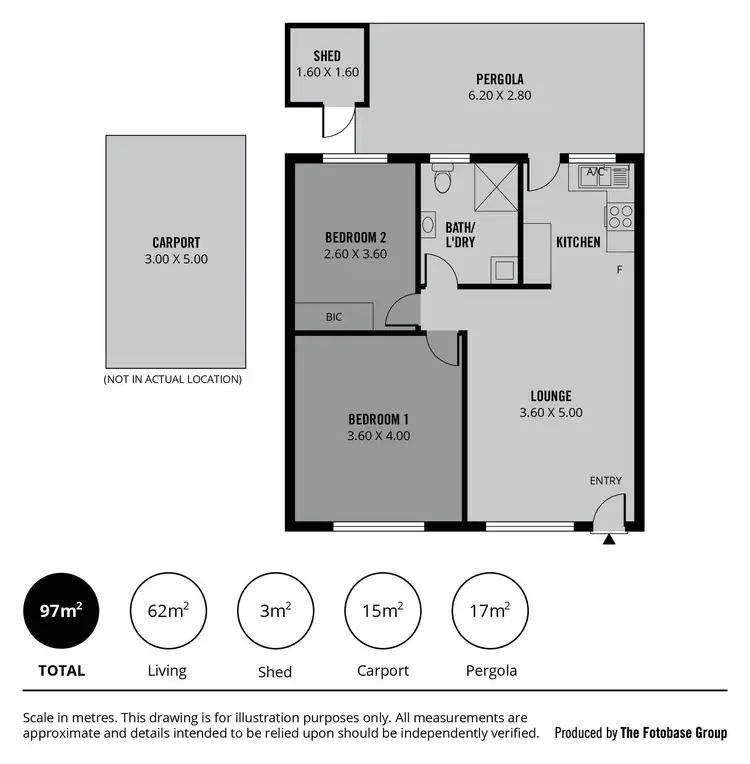 Floorplan of Homely unit listing, 6/11 Whitney Street, Cheltenham SA 5014