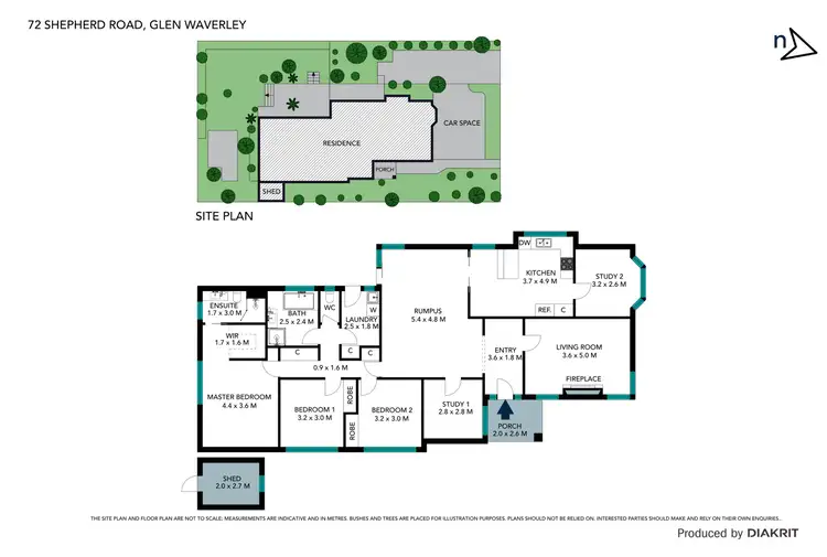 Floorplan of Homely house listing, 72 Shepherd Road, Glen Waverley VIC 3150