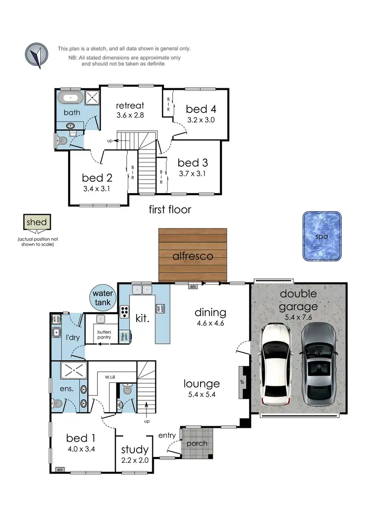 Floorplan of Homely house listing, 11A Lucille Avenue, Croydon South VIC 3136
