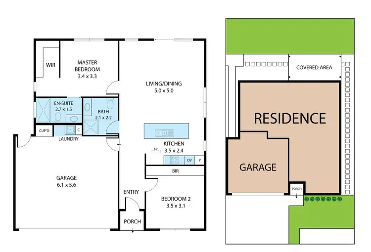 Floorplan of Homely retirement listing, 313/722 Morayfield Road, Burpengary QLD 4505
