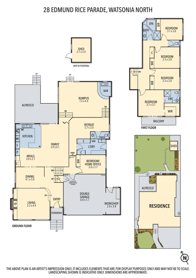Floorplan of Homely house listing, 28 Edmund Rice Parade, Watsonia North VIC 3087