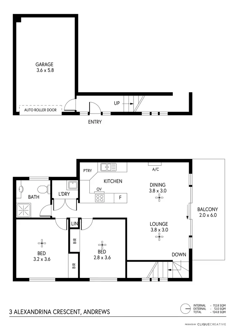 Floorplan of Homely house listing, 3 Alexandrina Crescent, Andrews Farm SA 5114