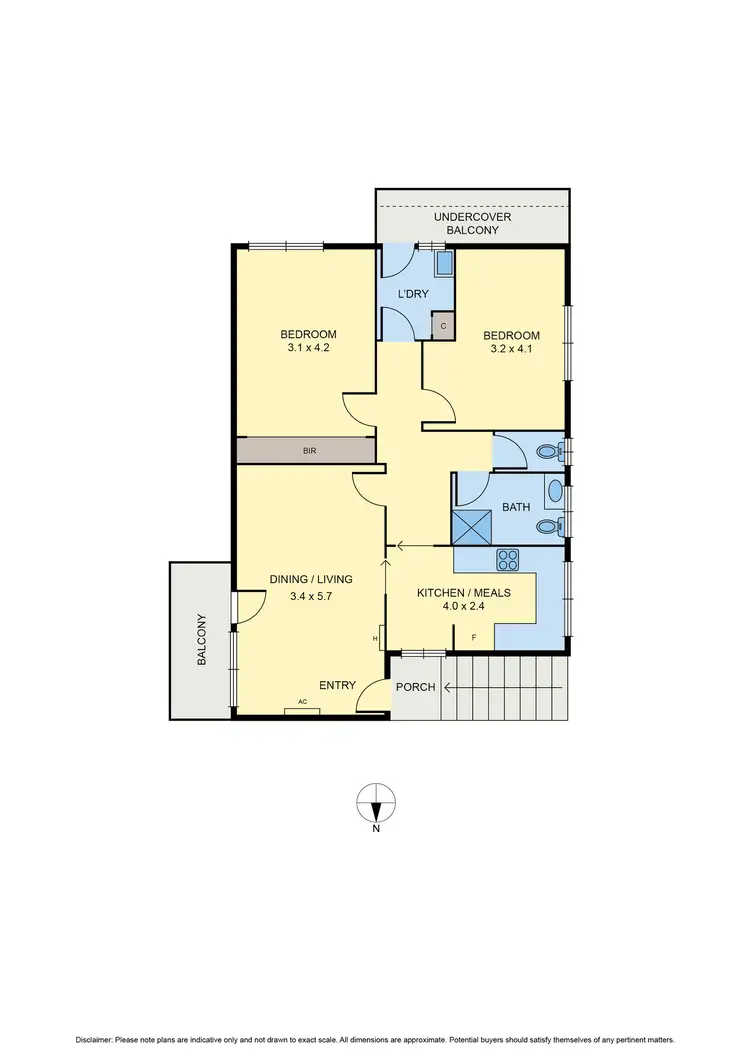 Floorplan of Homely apartment listing, 6/67 Lincoln Road, Essendon VIC 3040