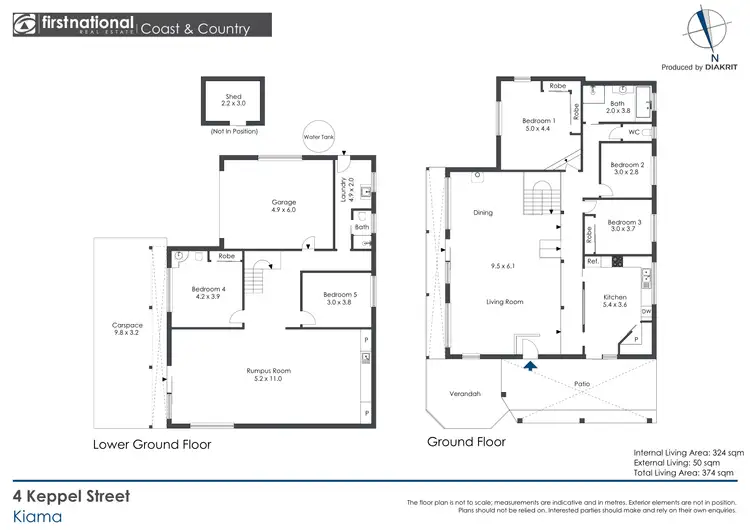 Floorplan of Homely house listing, 4 Keppel Street, Kiama NSW 2533